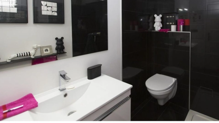 Home, Bohemian, Minimalist, Contemporary, Scandinavian, Flats / Apartments, Bathroom