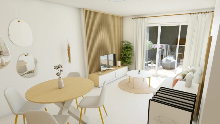 Scandinavian, Flats / Apartments