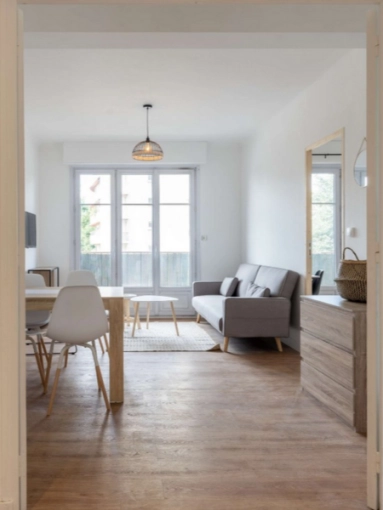 Contemporary, Flats / Apartments, Living room