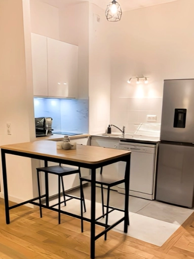 Home, Bohemian, Contemporary, Scandinavian, Flats / Apartments, Kitchen, Chic