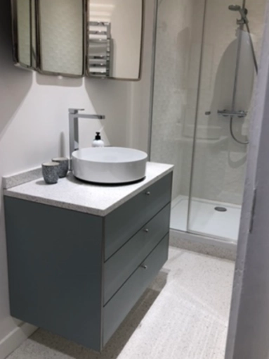 Contemporary, Scandinavian, Bathroom