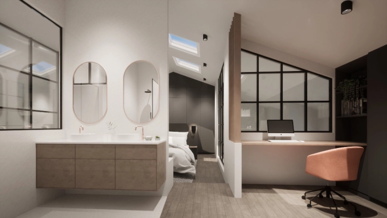 Flats / Apartments, Bathroom, Room, Chic