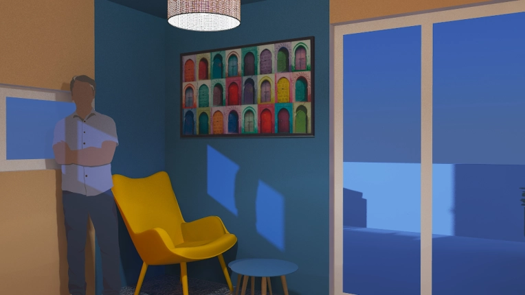 Rustique, Minimaliste, Vintage, Chambre