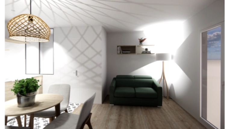 Contemporary, Scandinavian, Flats / Apartments