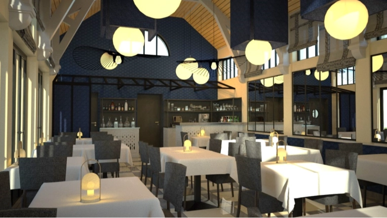 Hotel, Retail / store, Restaurant, Chic