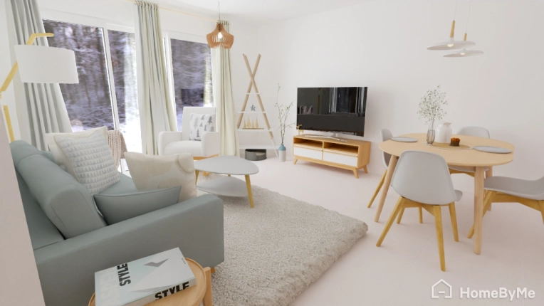 Scandinavian, Flats / Apartments