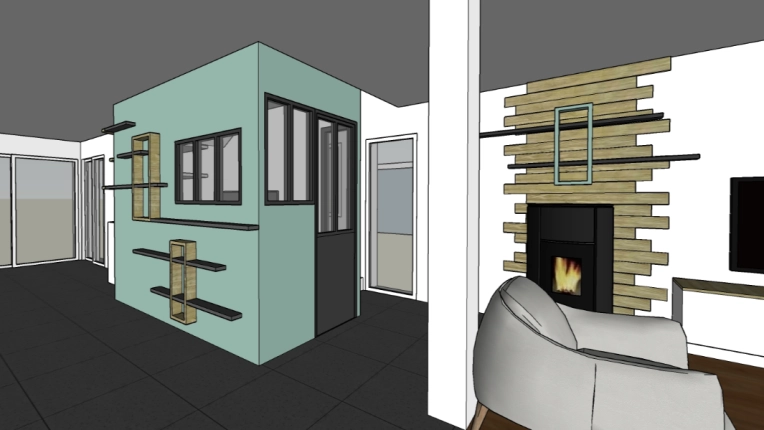 Home, Bohemian, Scandinavian, Living room