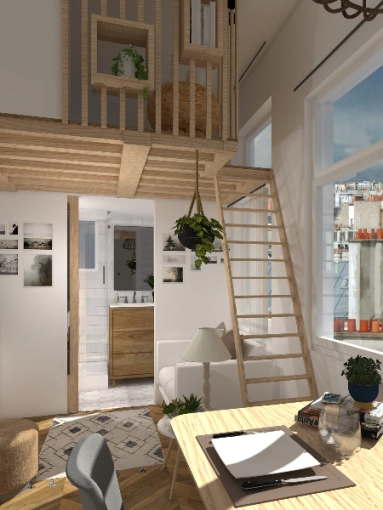 Contemporary, Scandinavian, Flats / Apartments, Nature