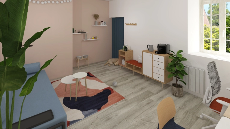 Contemporary, Scandinavian, Commercial Buildings