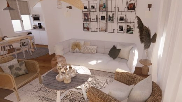 Bohemian, Flats / Apartments, Vintage, Chic