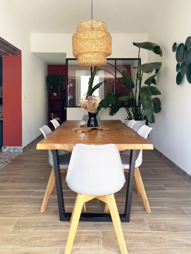 Industrial, Home, Scandinavian, Nature, Living room