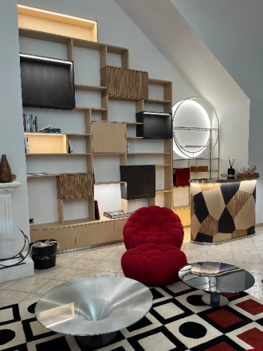 Contemporary, Living room