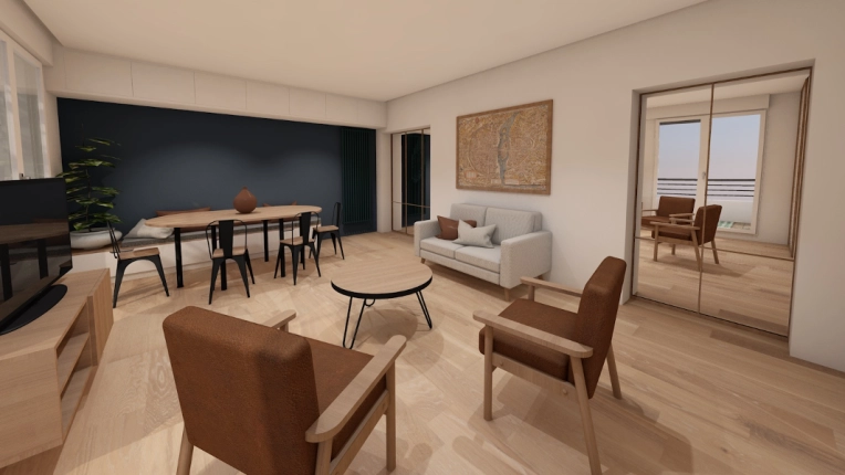 Contemporary, Flats / Apartments, Chic