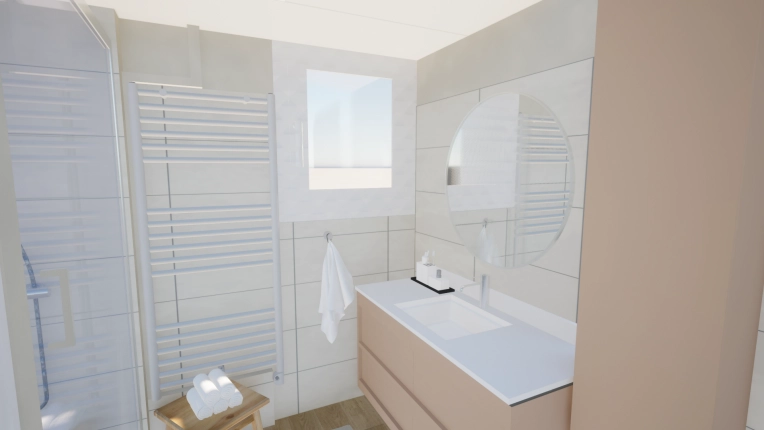 Contemporary, Bathroom