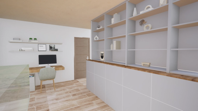 Home, Scandinavian, Office