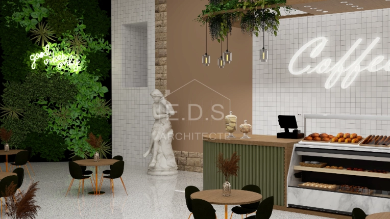 Contemporary, Retail / store, Buildings Open to the Public, Restaurant, Kitchen, Nature