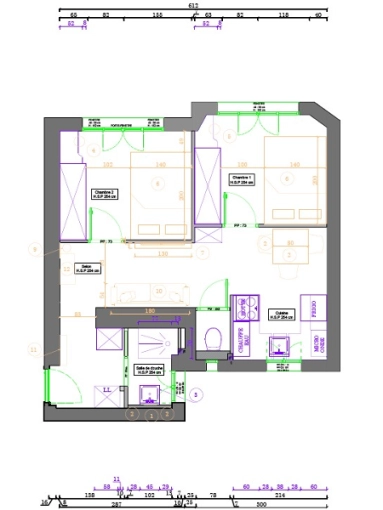 Scandinavian, Flats / Apartments