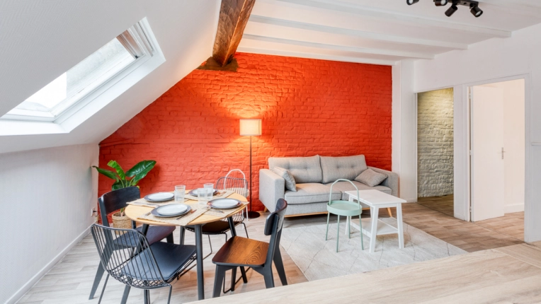 Industrial, Contemporary, Scandinavian, Flats / Apartments