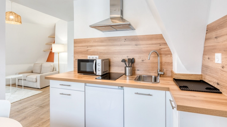 Minimalist, Scandinavian, Kitchen