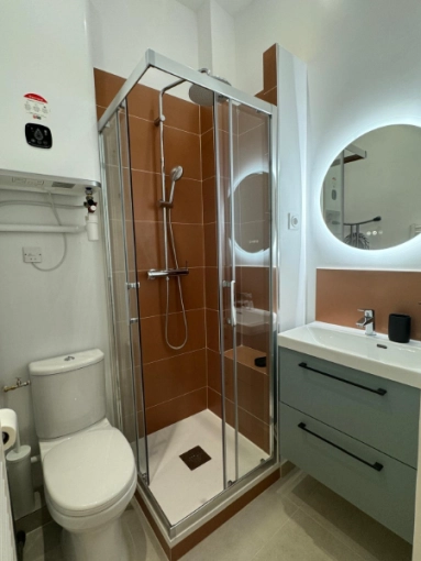 Contemporary, Flats / Apartments, Bathroom