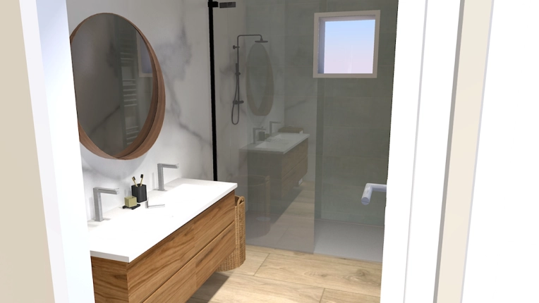 Contemporary, Bathroom