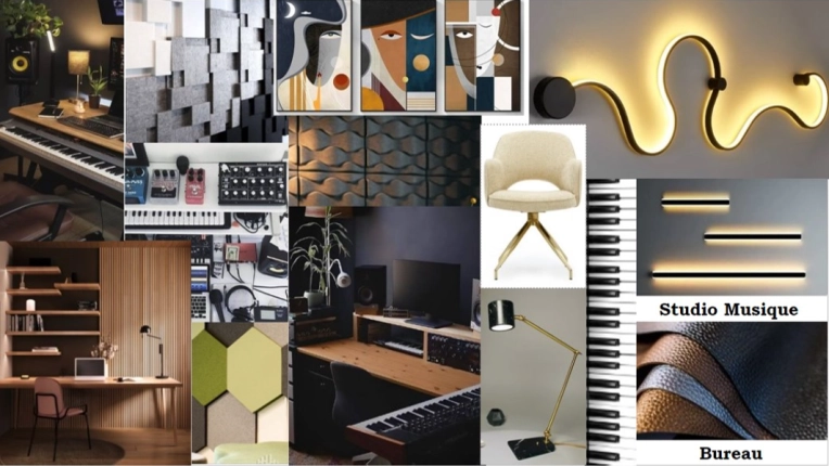 Industrial, Contemporary, Room, Living room