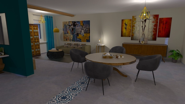 Home, Contemporary, Chic, Living room