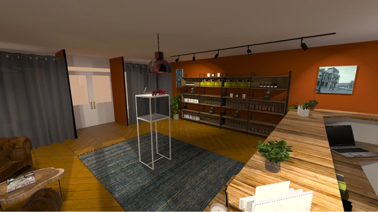 Industrial, Contemporary, Retail / store, Buildings Open to the Public