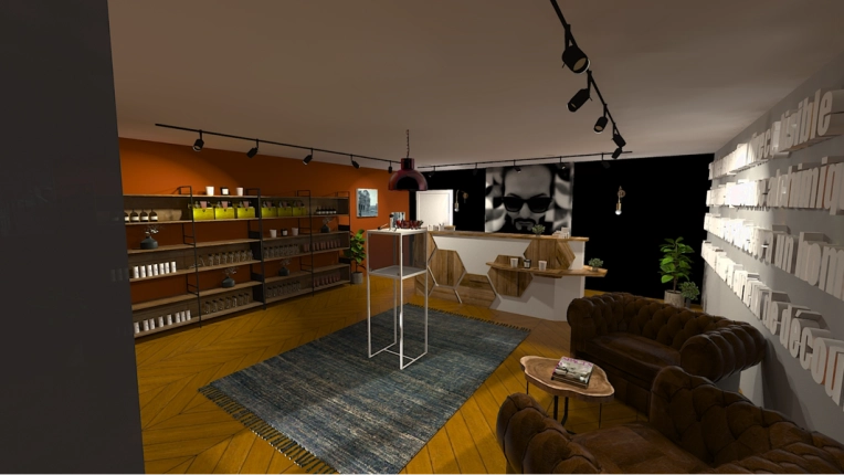 Industrial, Contemporary, Retail / store, Buildings Open to the Public