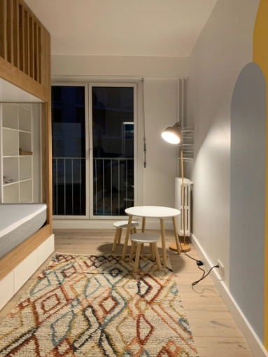 Contemporain, Appartement, Chambre