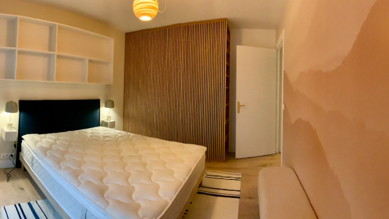 Contemporain, Appartement, Chambre