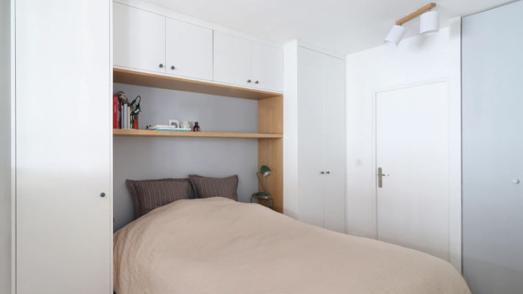 Scandinave, Appartement, Chambre