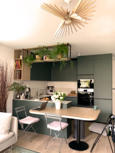 Maison individuelle, Cuisine, Nature