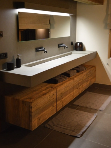 Home, Rustic, Contemporary, Bathroom, Chic