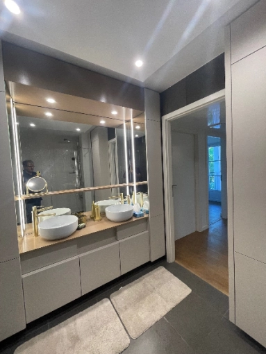 Contemporary, Flats / Apartments, Bathroom, Chic