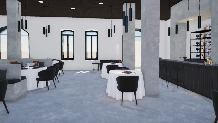 Minimalist, Restaurant