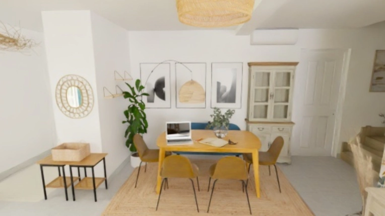 Home, Bohemian, Vintage, Living room