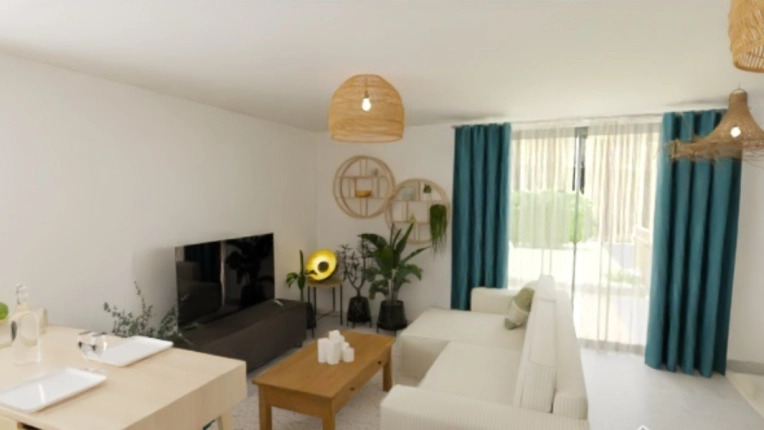 Home, Rustic, Bohemian, Living room