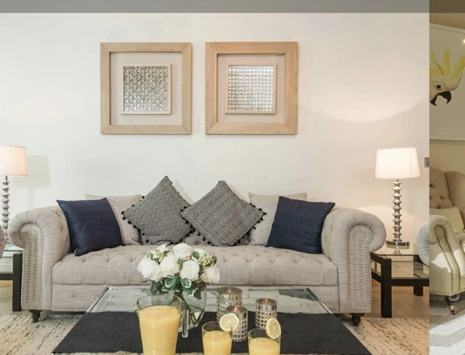 Rustic, Bohemian, Flats / Apartments, Vintage, Chic, Living room