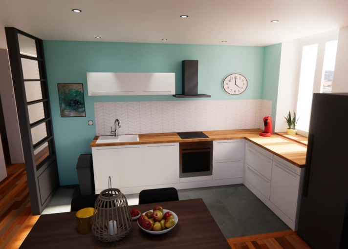 Contemporary, Flats / Apartments