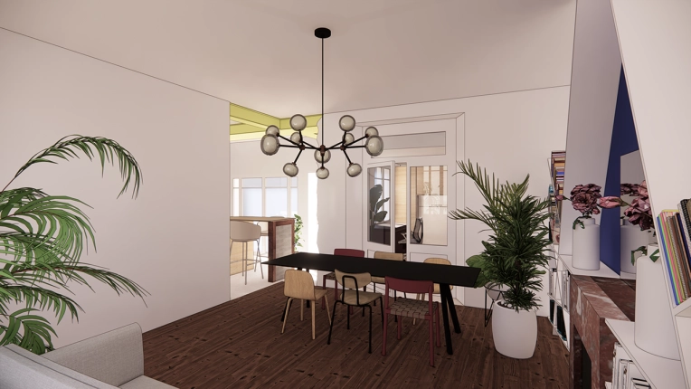 Home, Minimalist, Contemporary, Scandinavian, Chic, Nature, Living room