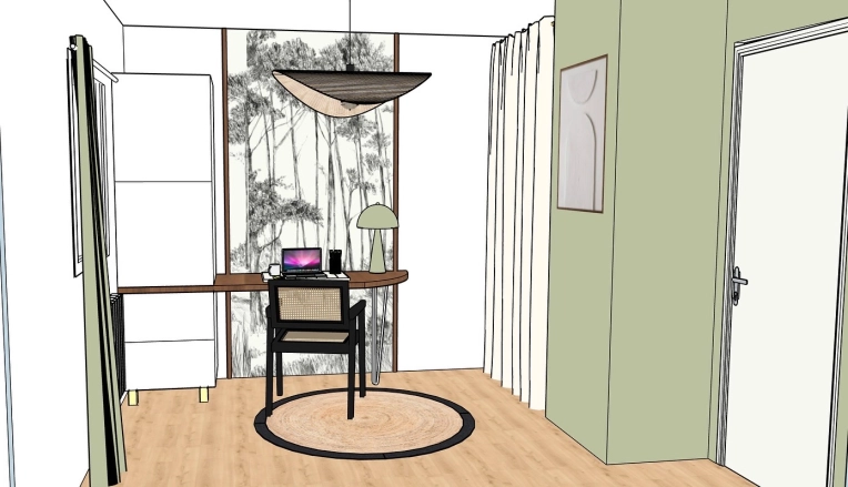 Contemporary, Nature, Office