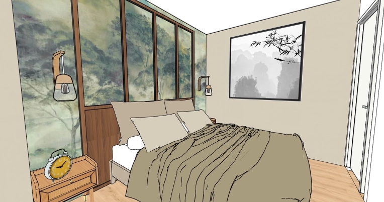 Contemporary, Room, Nature, Feng Shui