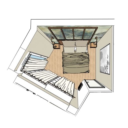 Contemporary, Room, Nature, Feng Shui