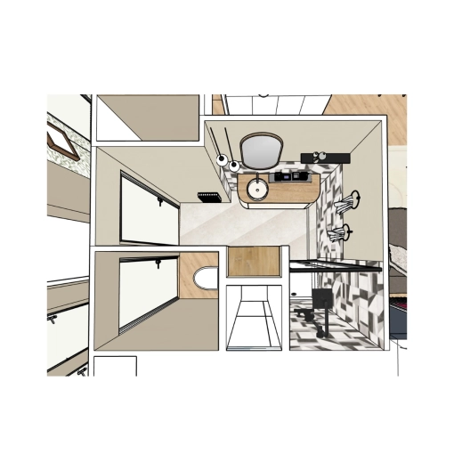 Minimalist, Contemporary, Bathroom