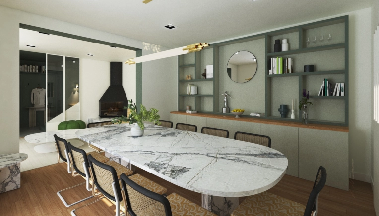 Industrial, Home, Contemporary, Chic, Living room