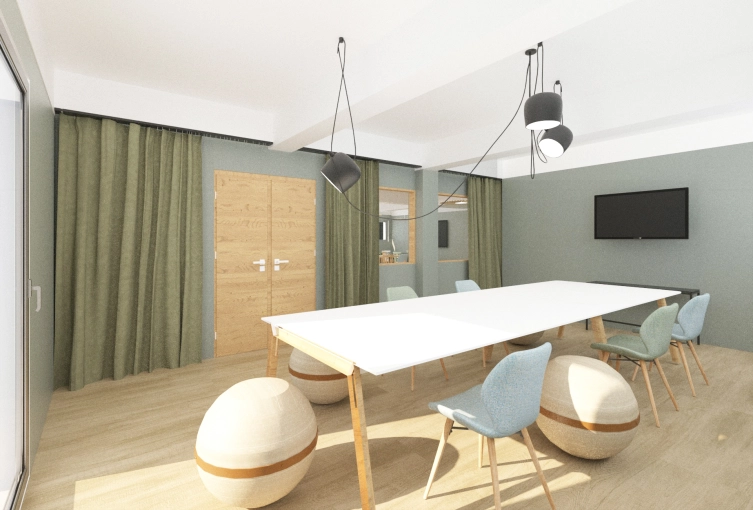 Contemporary, Chic, Nature, Office