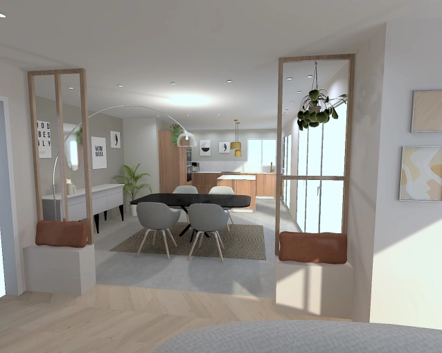 Vintage, Nature, Living room