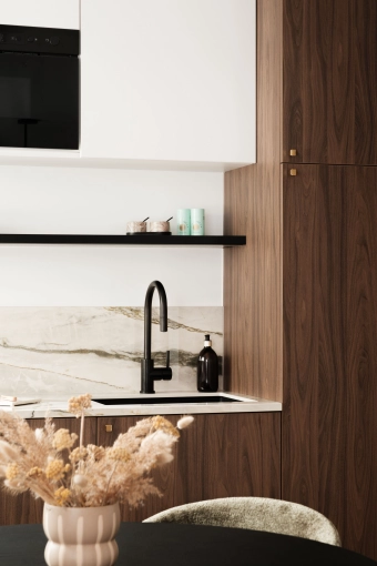 Minimalist, Contemporary, Flats / Apartments, Kitchen