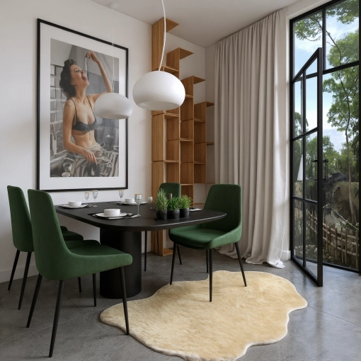 Home, Contemporary, Japanese, Restaurant, Chic